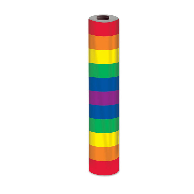 Rainbow Table Roll – 40" x 100' – (1/Pkg) by Beistle Table Rolls