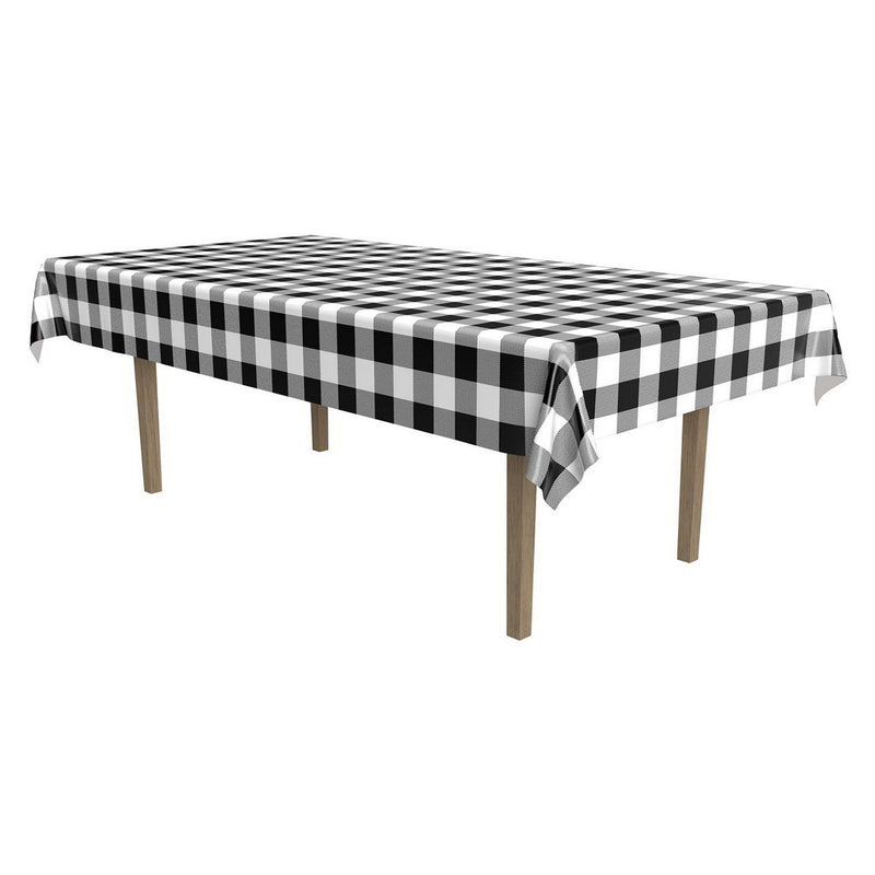 Plaid Tablecover – 54" x 108" – (1/Pkg) by Beistle for General occasion Table Covers - Patterned