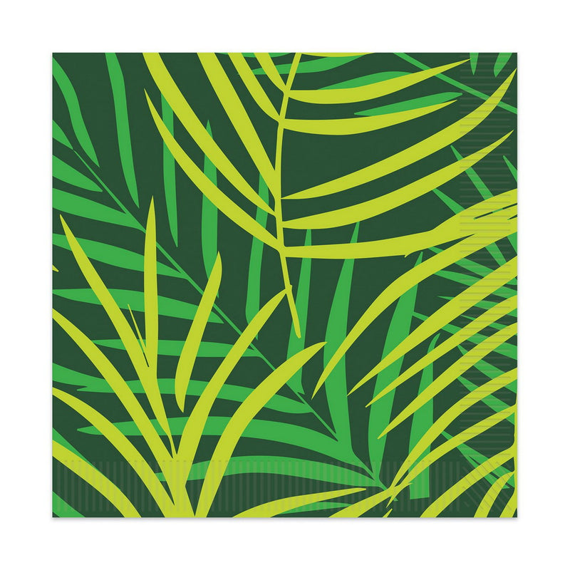 Palm Leaf Luncheon Napkins – (16/Pkg) by Beistle for Luau Napkins-Lunch