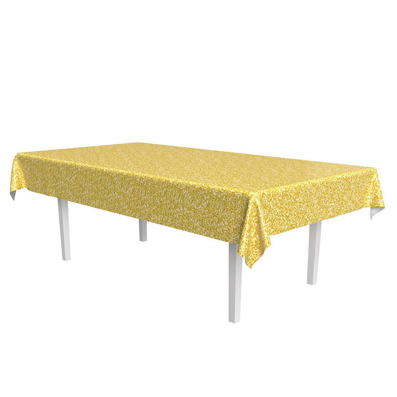 Printed Sequined Tablecover – 54" x 108" – (1/Pkg) by Beistle for General occasion Table Covers - Patterned