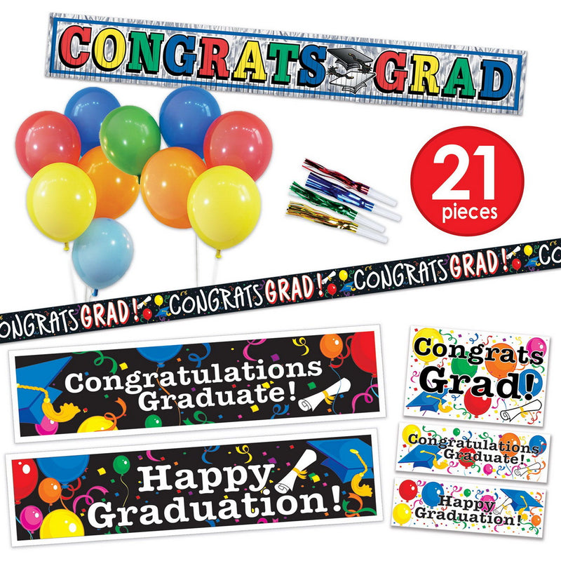 Graduation Car Party Box by Beistle
