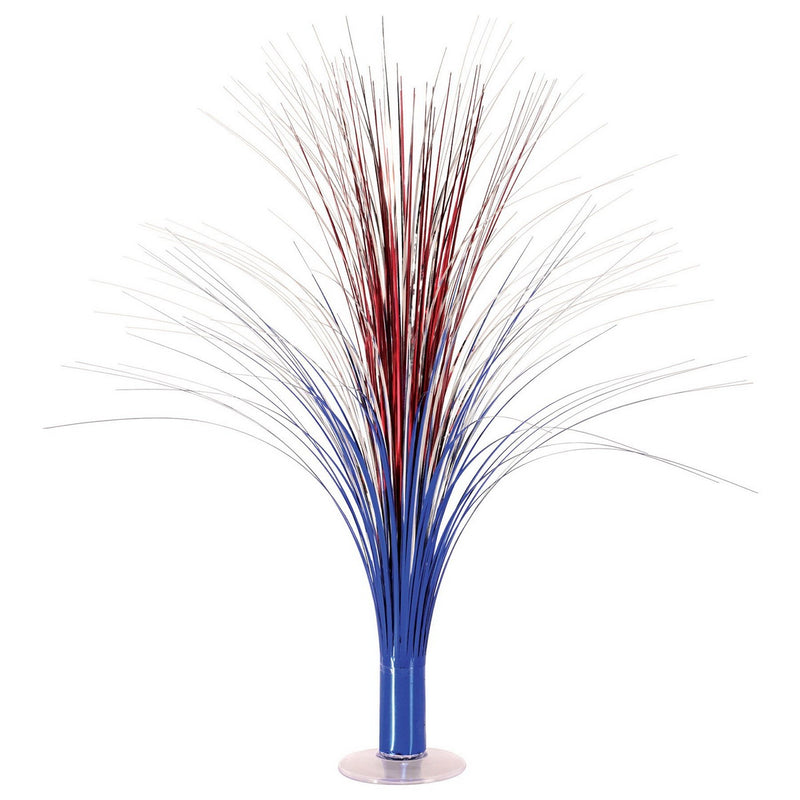 Metallic Spray Centerpiece – 19" – (1/Pkg) by Beistle for Patriotic Metallic Sprays