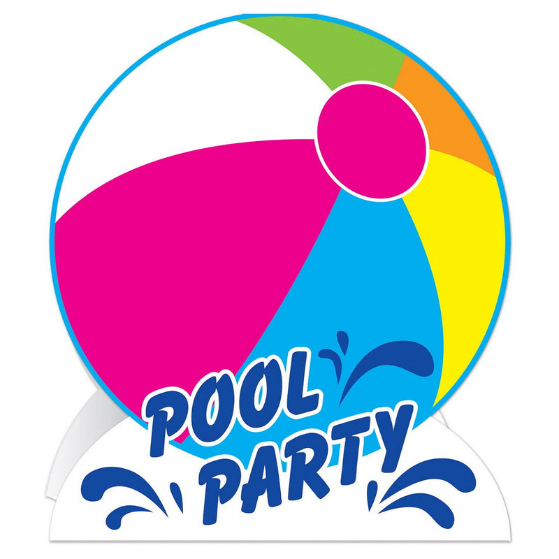 3-D Pool Party Centerpiece – 10" – (1/Pkg) by Beistle for Spring and Summer