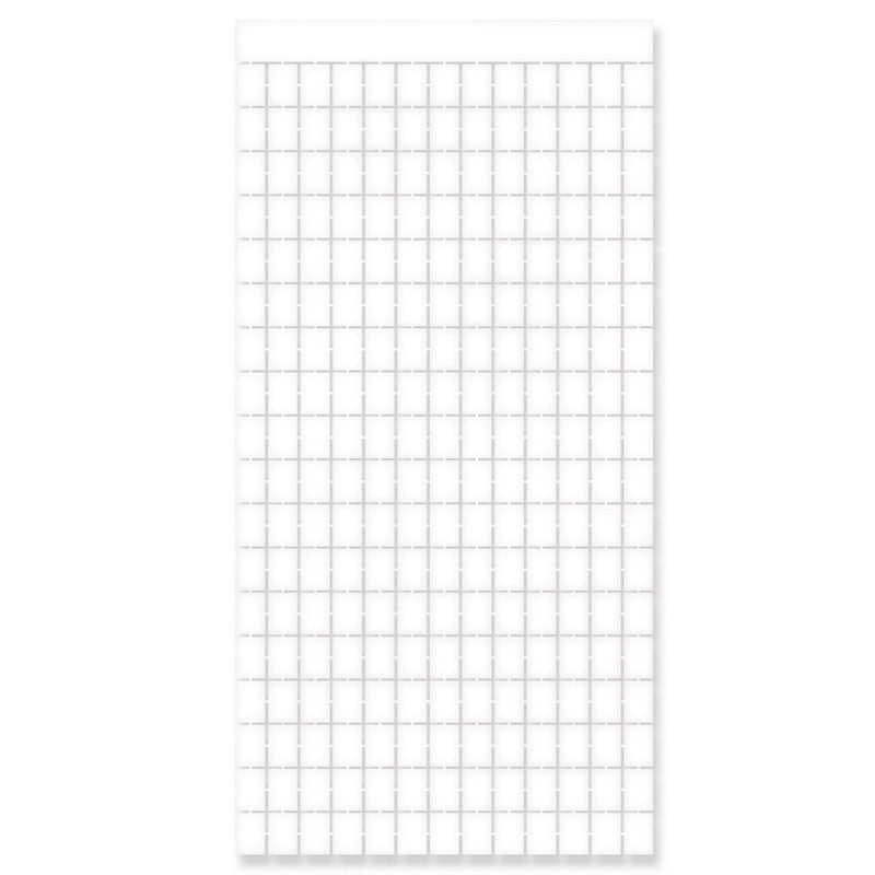 Metallic Square Curtain – 6' 6" x 3' 2¼" – (1/Pkg) by Beistle for General occasion Curtains