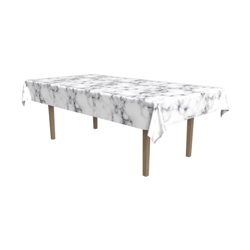 Marble Tablecover – 54" x 108" – (1/Pkg) by Beistle for General occasion Table Covers - Patterned