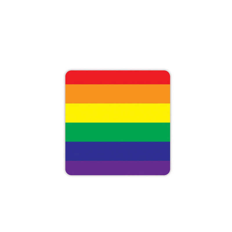 Rainbow Coasters – 3¼" – (8/Pkg) by Beistle