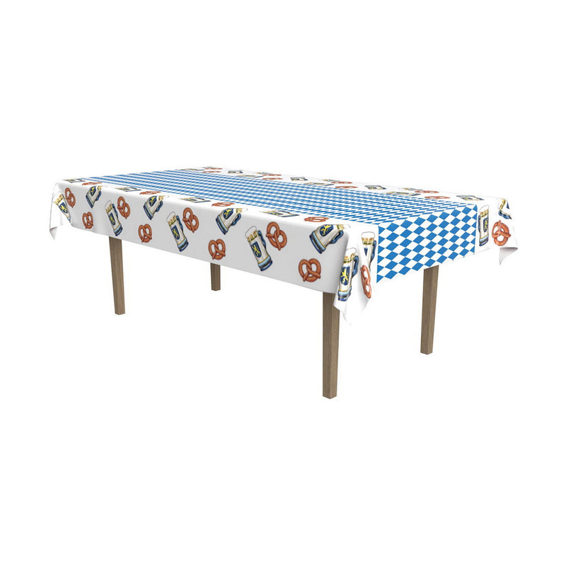 Oktoberfest Tablecover – 54" x 108" – (1/Pkg) by Beistle Table Covers - Patterned