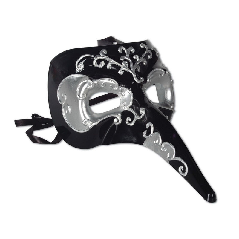 Long Nose Mask by Beistle for Mardi Gras Novelty