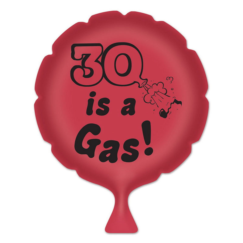 "30" Is A Gas! Whoopee Cushion – 8" – (1/Pkg) by Beistle for Age-specific birthday Whoopee Cushions
