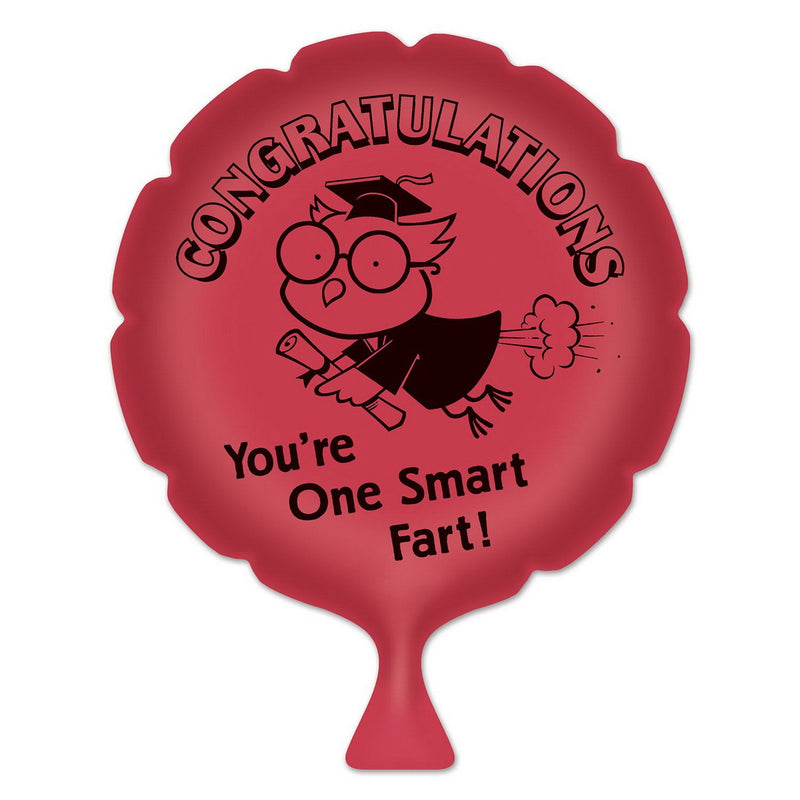 You're One Smart Fart! Whoopee Cushion – 8" – (1/Pkg) by Beistle for Graduation Whoopee Cushions