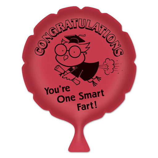 You're One Smart Fart! Whoopee Cushion – 8" – (1/Pkg) by Beistle for Graduation Whoopee Cushions