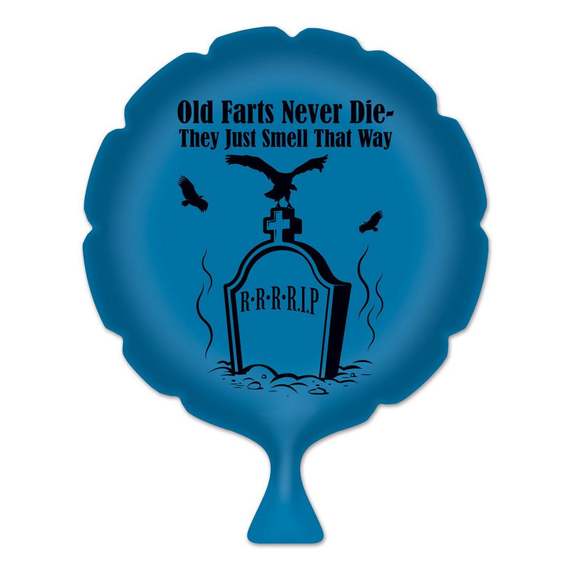 Old Farts Never Die Whoopee Cushion – 8" – (1/Pkg) by Beistle for Over-The-Hill Whoopee Cushions