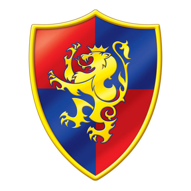 Medieval Crest Cutout – 16¼" by Beistle Printed