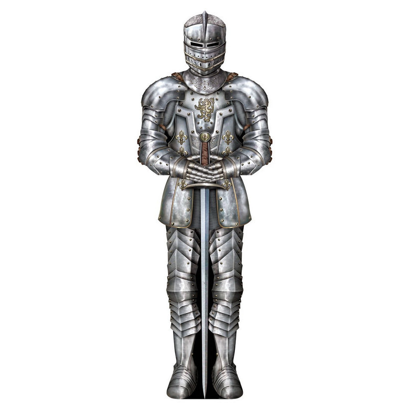 Suit Of Armor Cutout – 3' by Beistle for Medieval Printed