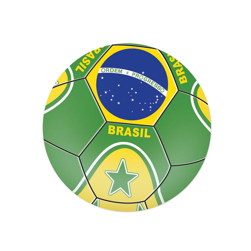 Peel 'N Place - Brasil – 5¼" Sh – (1/Sh) by Beistle for Soccer
