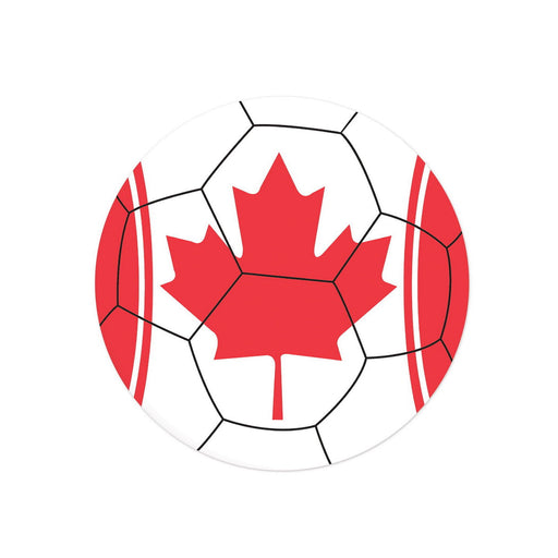 Peel 'N Place - Canada – 5¼" Sh – (1/Sh) by Beistle for Soccer