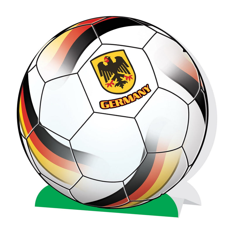 3-D Centerpiece - Germany – 9¼" – (1/Pkg) by Beistle for Soccer
