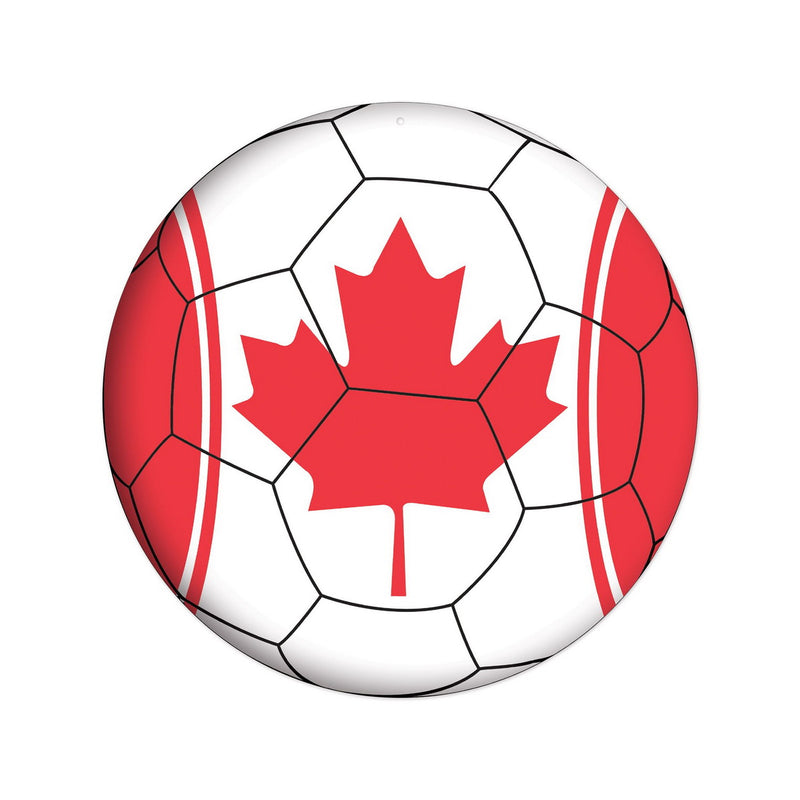 Cutout - Canada – 10" – (1/Card) by Beistle for Soccer Printed