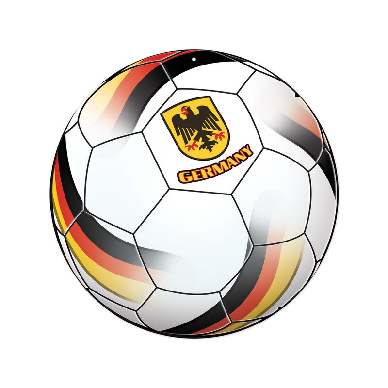 Cutout - Germany – 10" – (1/Card) by Beistle for Soccer Printed
