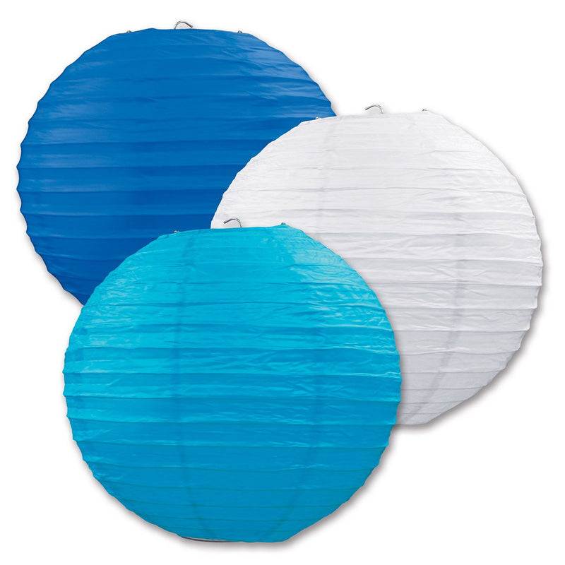 Paper Lanterns – 9½" – (3/Pkg) by Beistle for General occasion