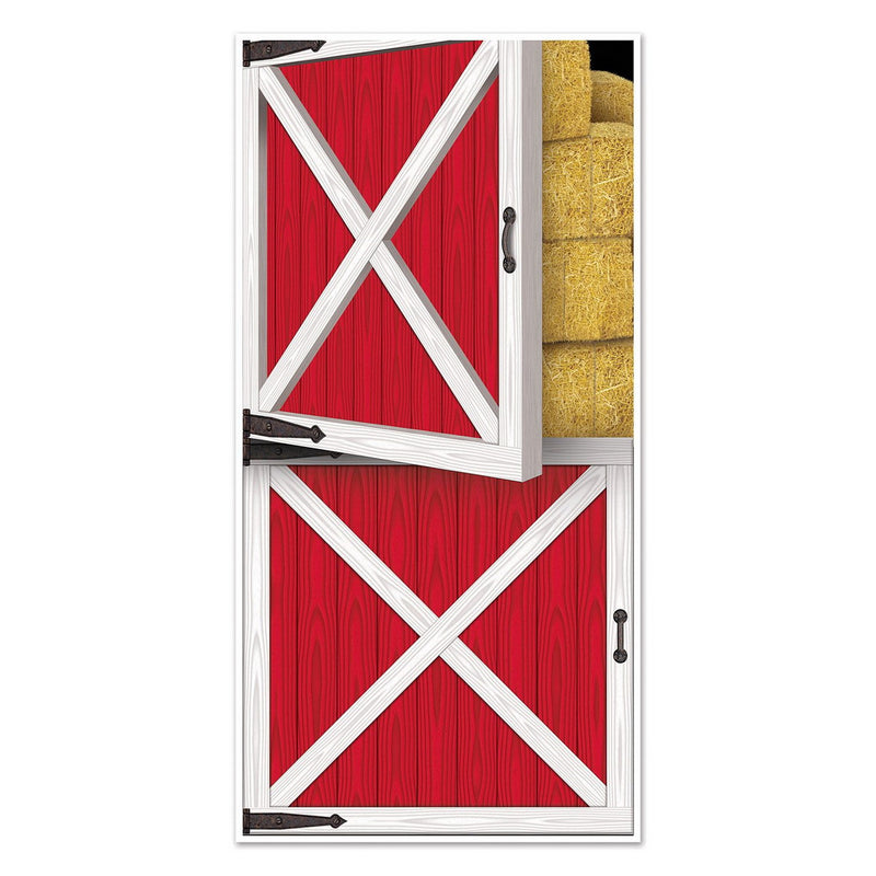 Barn Door Cover – 5' x 30" – (1/Pkg) by Beistle for Farm Door Covers