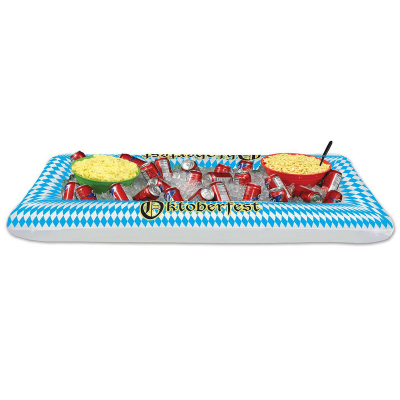 Inflatable Oktoberfest Buffet Cooler – 28"W x 4' 5¾"L – (1/Pkg) by Beistle Inflatables
