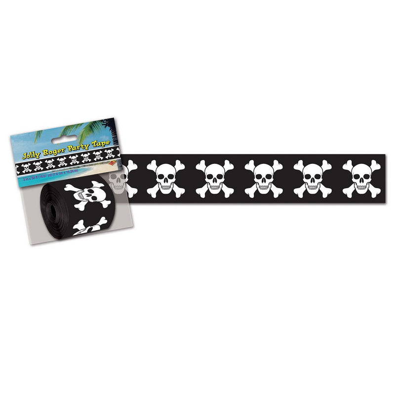 Pirate Decorating Material – 3" x 50' – (1/Pkg) by Beistle Poly