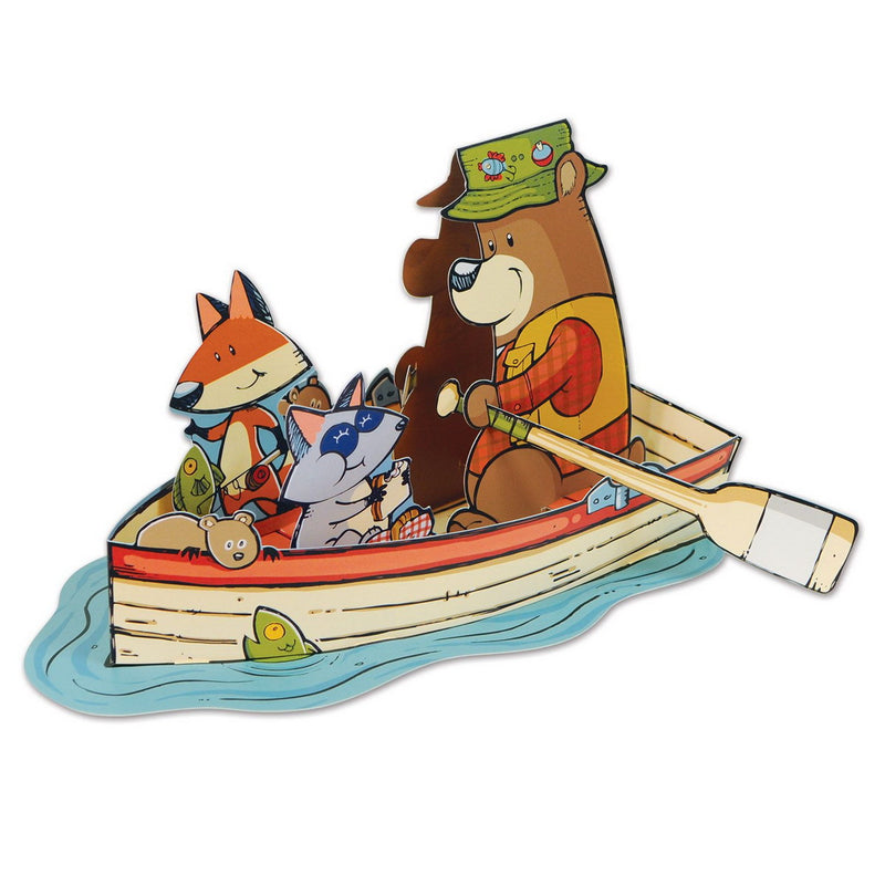 3-D Woodland Friends Centerpiece – 8" x 15" – (1/Pkg) by Beistle