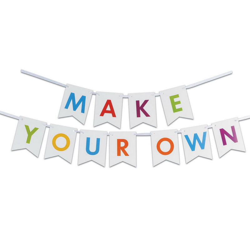 Letter Streamer Kit – 6" x 12' – (1/Pkg) by Beistle for General occasion Streamers