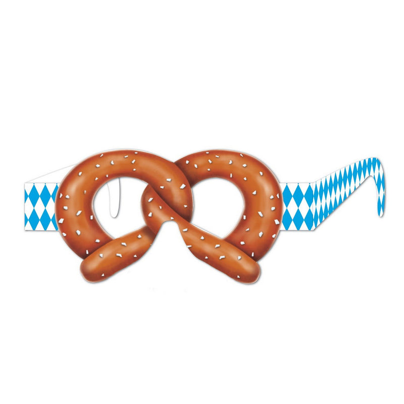 Pretzel Eyeglasses – (12/Pkg) by Beistle for Oktoberfest