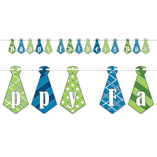 Happy Father's Day Streamer – 6¾" x 12' – (1/Pkg) by Beistle for Mothers and Fathers Day Streamers