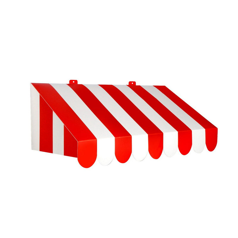 3-D Red & White Awning Wall Decoration – 24¾" x 8¾" – (1/Pkg) by Beistle for Circus