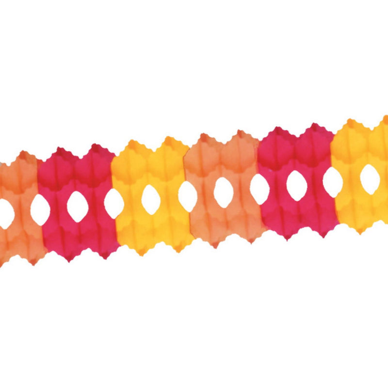 Arcade Garland – 5½" x 12' by Beistle for Thanksgiving and fall Tissue