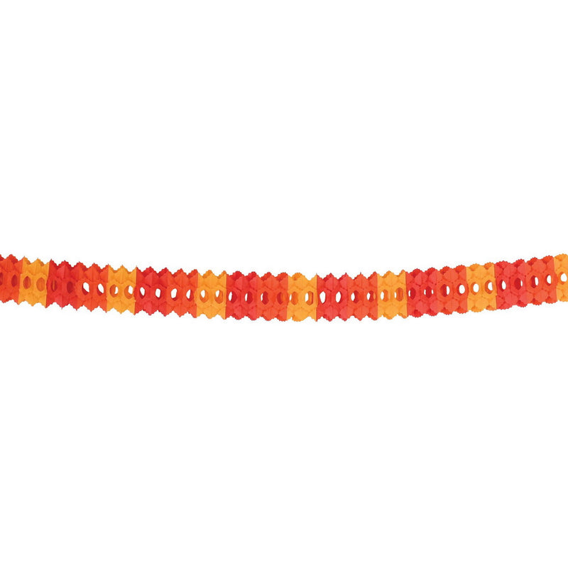 Pkgd Arcade Garland – 5½" x 12' – (1/Pkg) by Beistle for Thanksgiving and fall Tissue