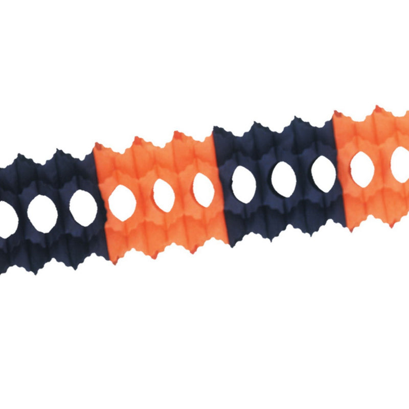 Pkgd Arcade Garland – 5½" x 12' – (1/Pkg) by Beistle for Halloween Tissue