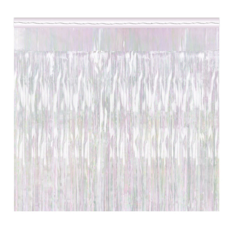 Pkgd 1-Ply Metallic Fringe Drape – 15" x 10' – (1/Pkg) by Beistle for General occasion Drapes