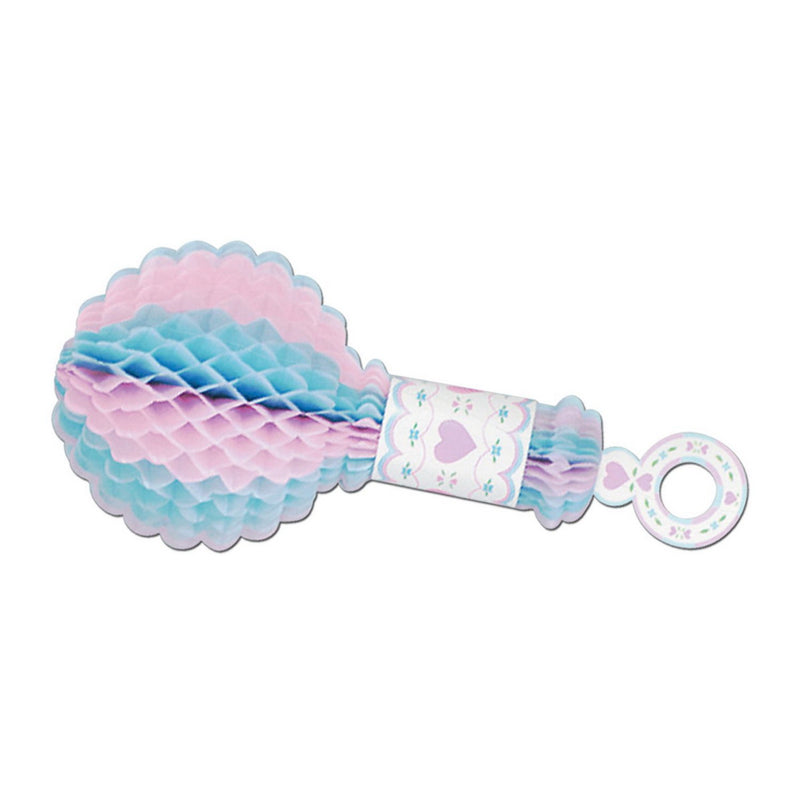 Tissue Rattle – 17" – (1/Pkg) by Beistle for Baby Shower Novelty Tissue