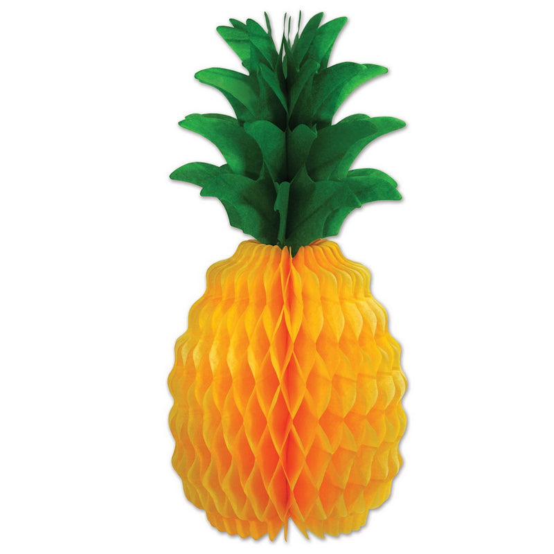 Pkgd Tissue Pineapple – 20" – (1/Pkg) by Beistle for Luau