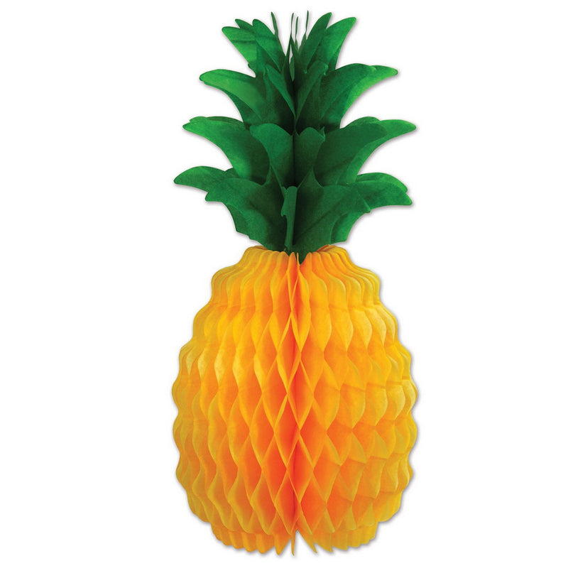 Tissue Pineapple – 12" by Beistle for Luau