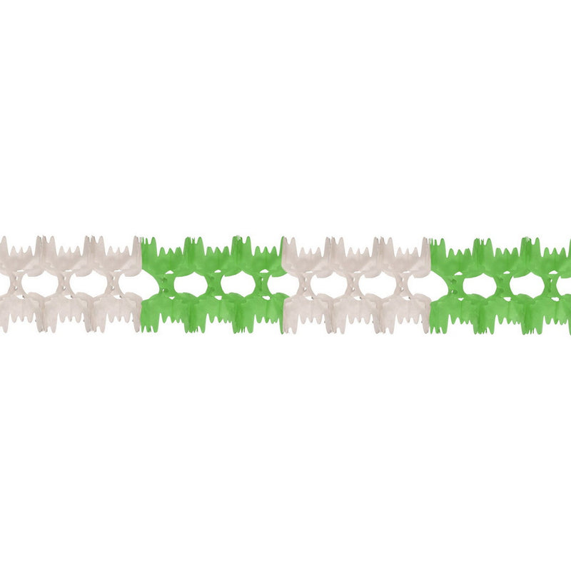 Pageant Garland – 7" x 14' 6" by Beistle for St. Patrick's Day Tissue