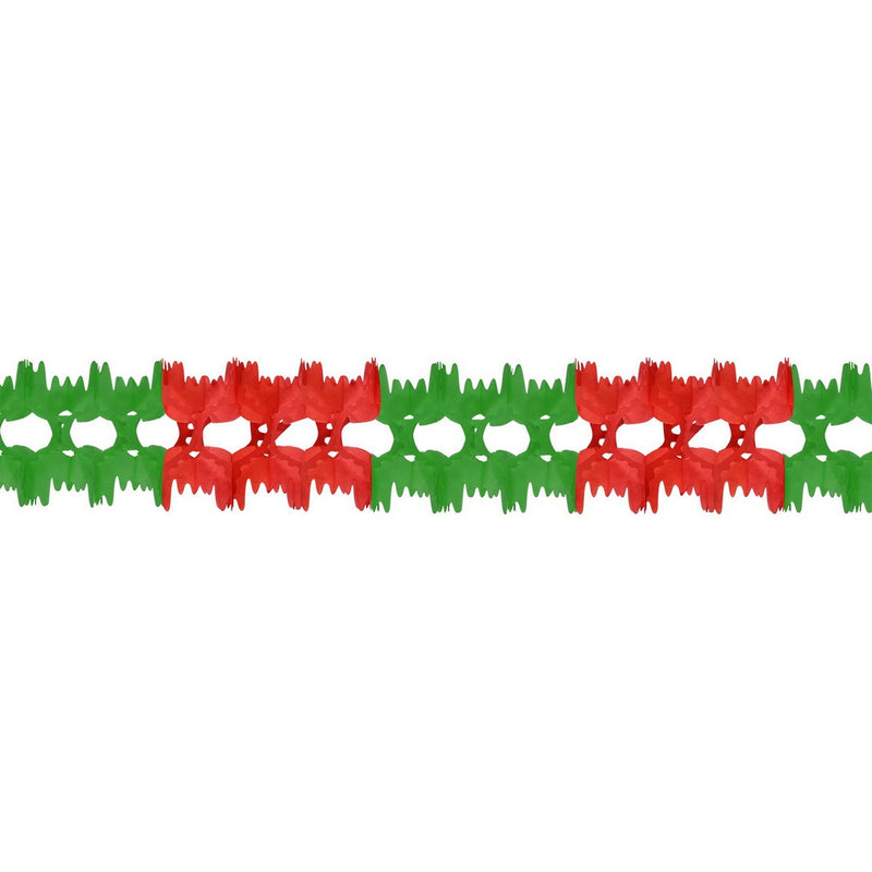 Pageant Garland – 7" x 14' 6" by Beistle for Christmas and winter Tissue