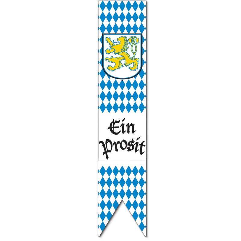 Jointed Oktoberfest Pull-Down Cutout – 6' – (1/Pkg) by Beistle Printed Both Sides