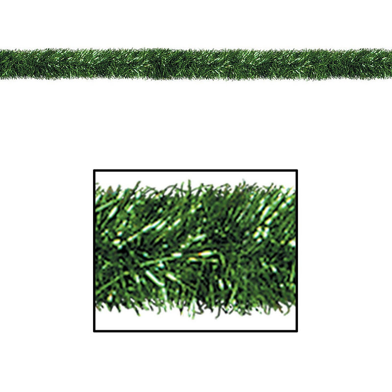 Gleam 'N Tinsel Garland – 4" x 100' by Beistle for Christmas and winter Metallic Festooning