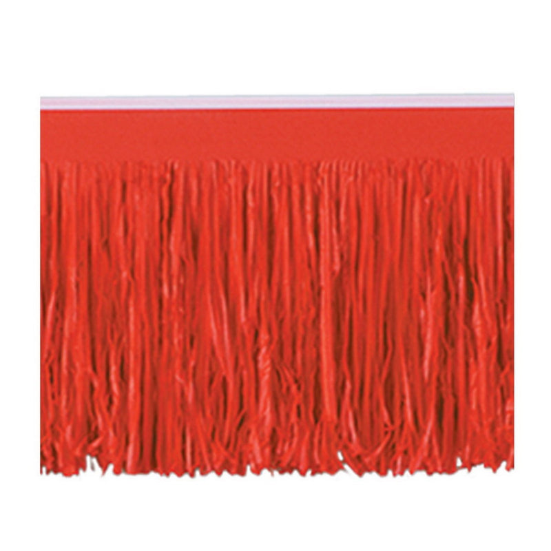 6-Ply Tissue Fringe Drape – 15" x 10' by Beistle for General occasion Drapes