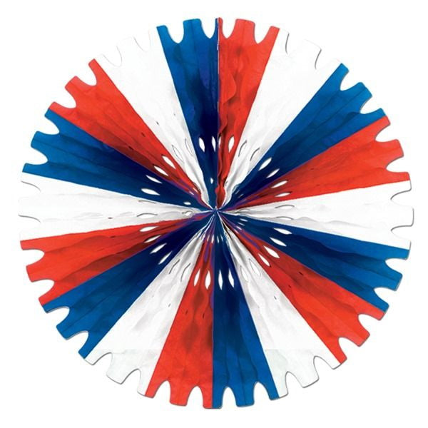 Tissue Fan – 25" by Beistle for Patriotic