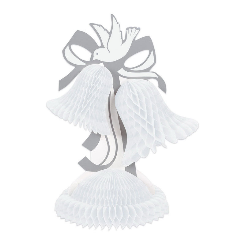 Tissue Bell Centerpiece – 12" – (1/Pkg) by Beistle for Wedding