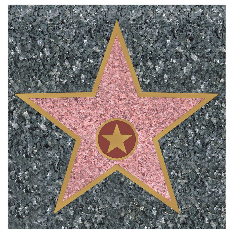 "Star" Peel 'N Place – 12" x 15" Sht – (1/Sht) by Beistle for Awards Night