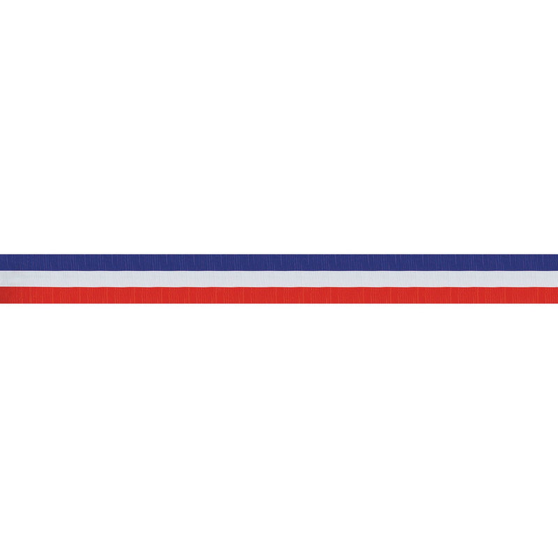 FR Patriotic Crepe Streamer – 2½" x 30' – (1/Pkg) by Beistle