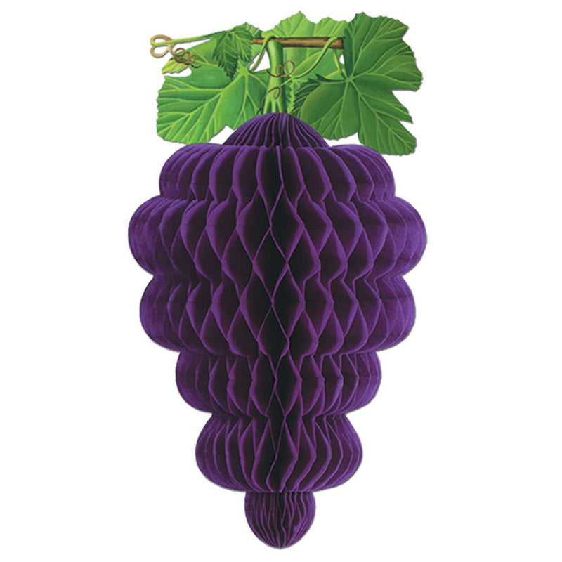Tissue Grape Cluster – 17" – (1/Pkg) by Beistle for Food Novelty Tissue