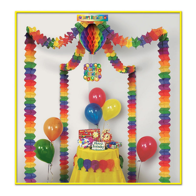 Happy Birthday Party Canopy – (1/Pkg) by Beistle